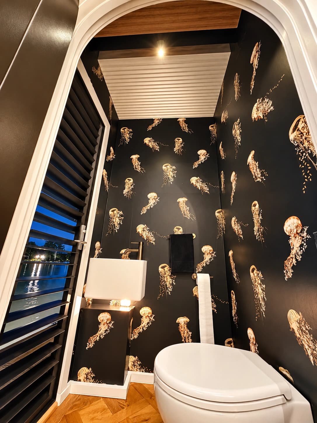 Espresso Martini House Boat finish detail 1 — Crafted Finishes, Sunshine Coast