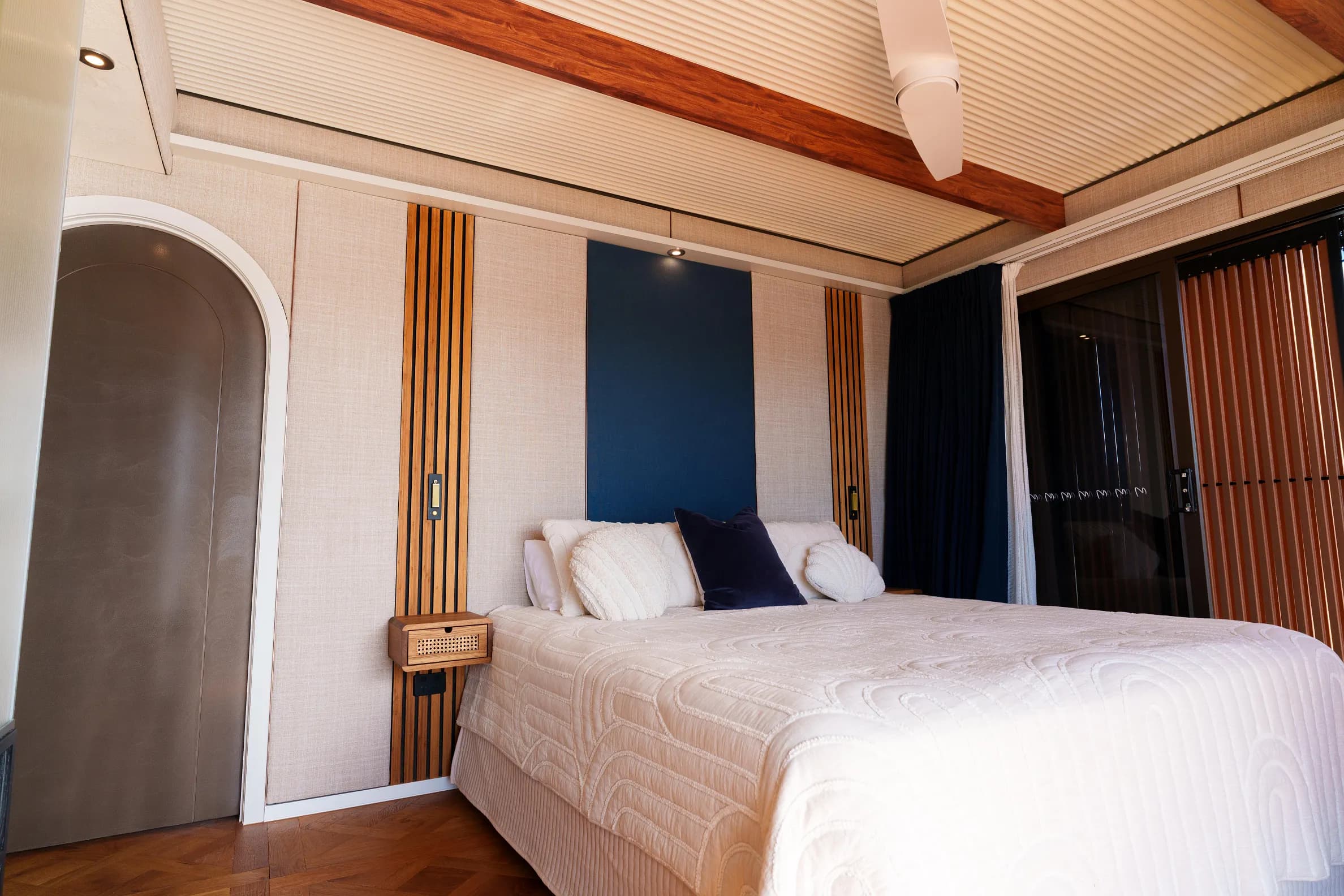 Espresso Martini House Boat finish detail 6 — Crafted Finishes, Sunshine Coast