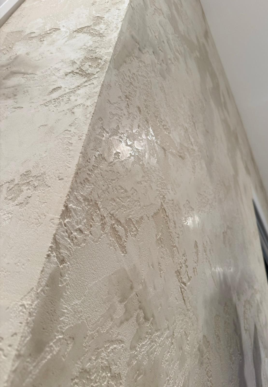 Marmorino finish detail 1 — Crafted Finishes, Sunshine Coast