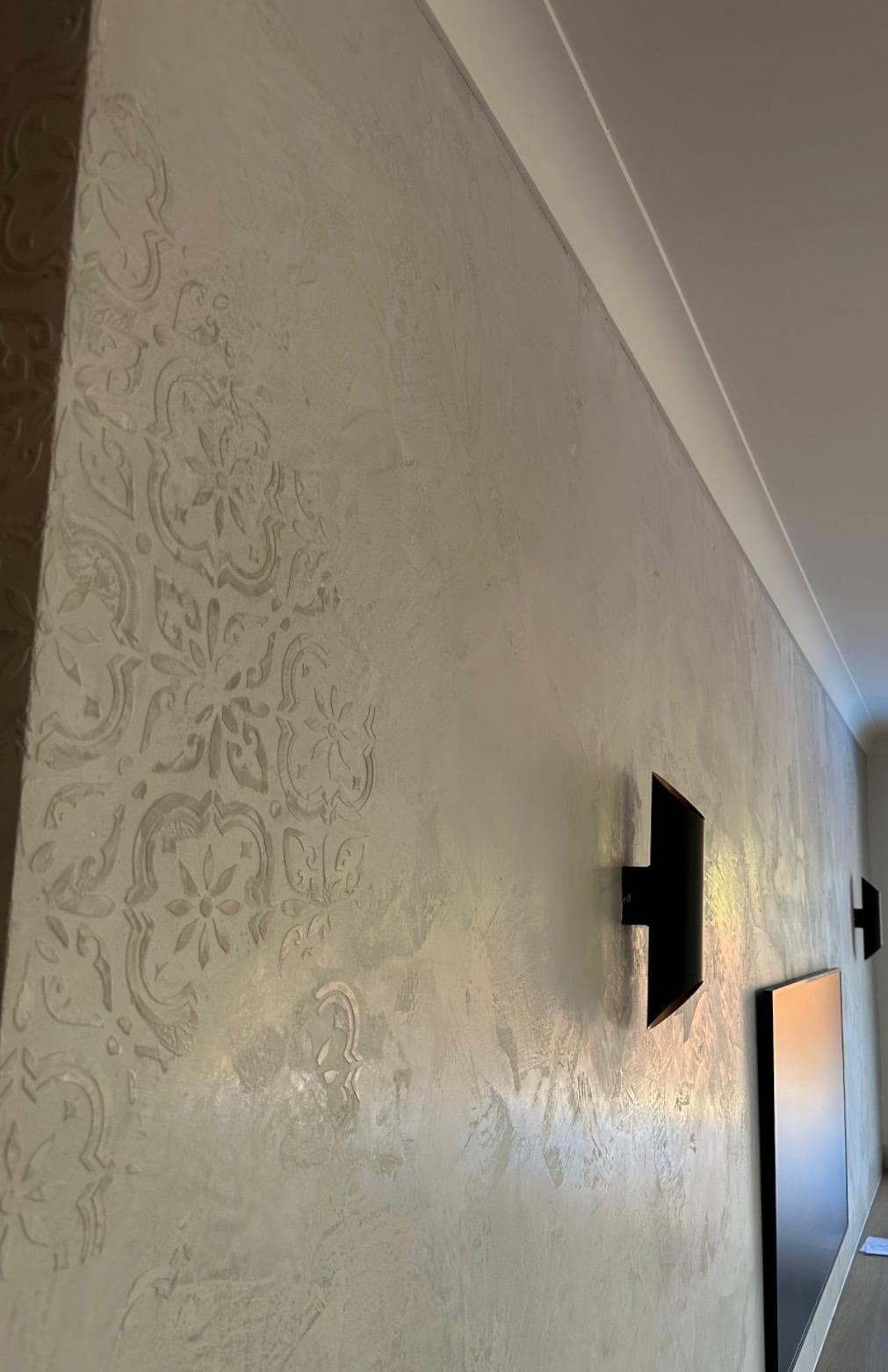 Marmorino finish detail 8 — Crafted Finishes, Sunshine Coast