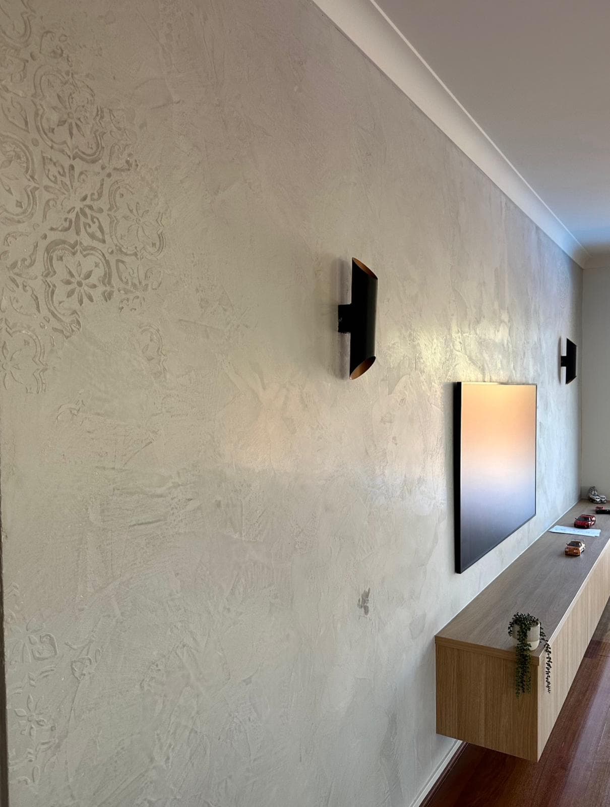 Marmorino finish detail 9 — Crafted Finishes, Sunshine Coast