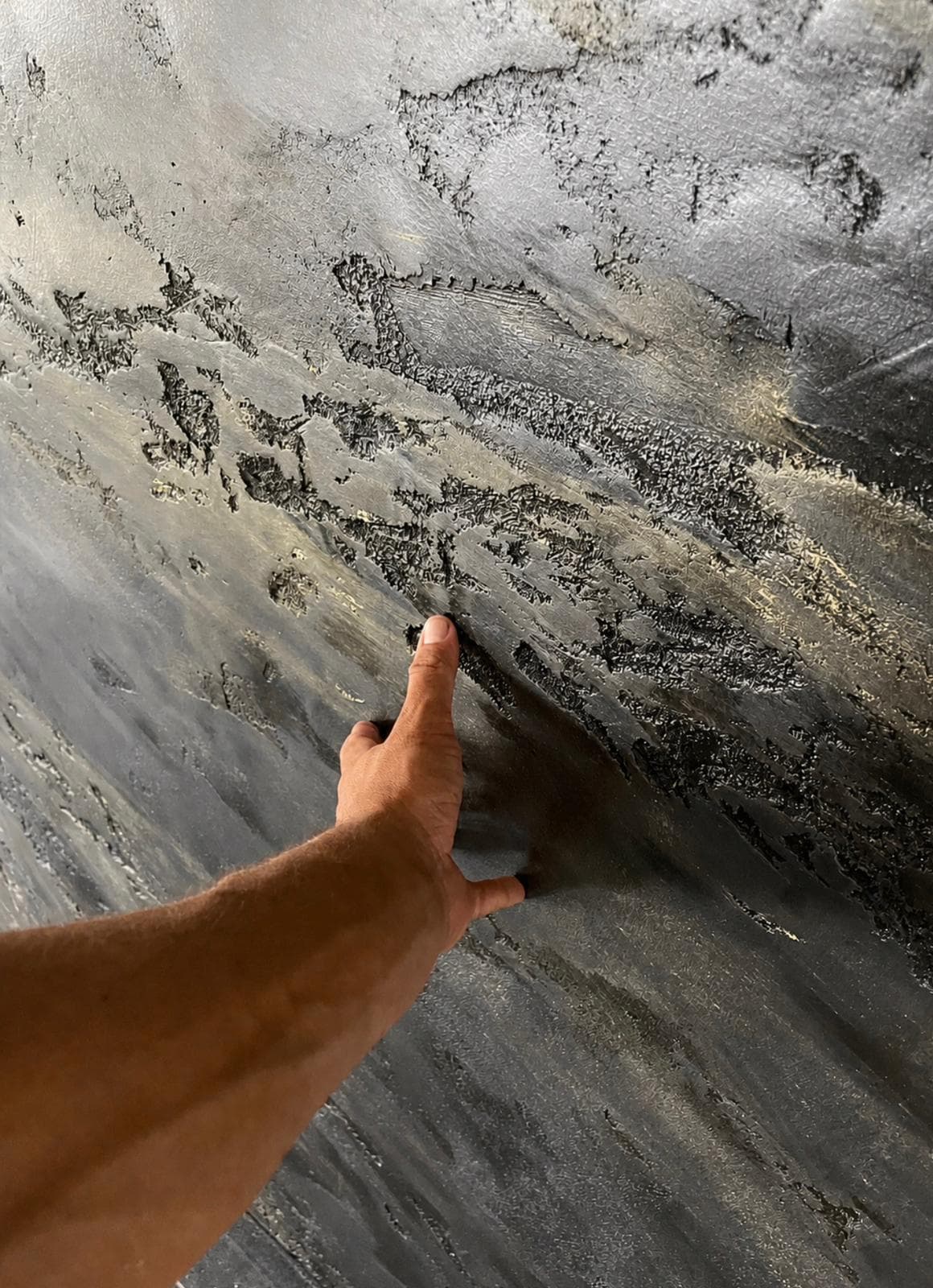 Split Stone designer finish by Crafted Finishes, Sunshine Coast