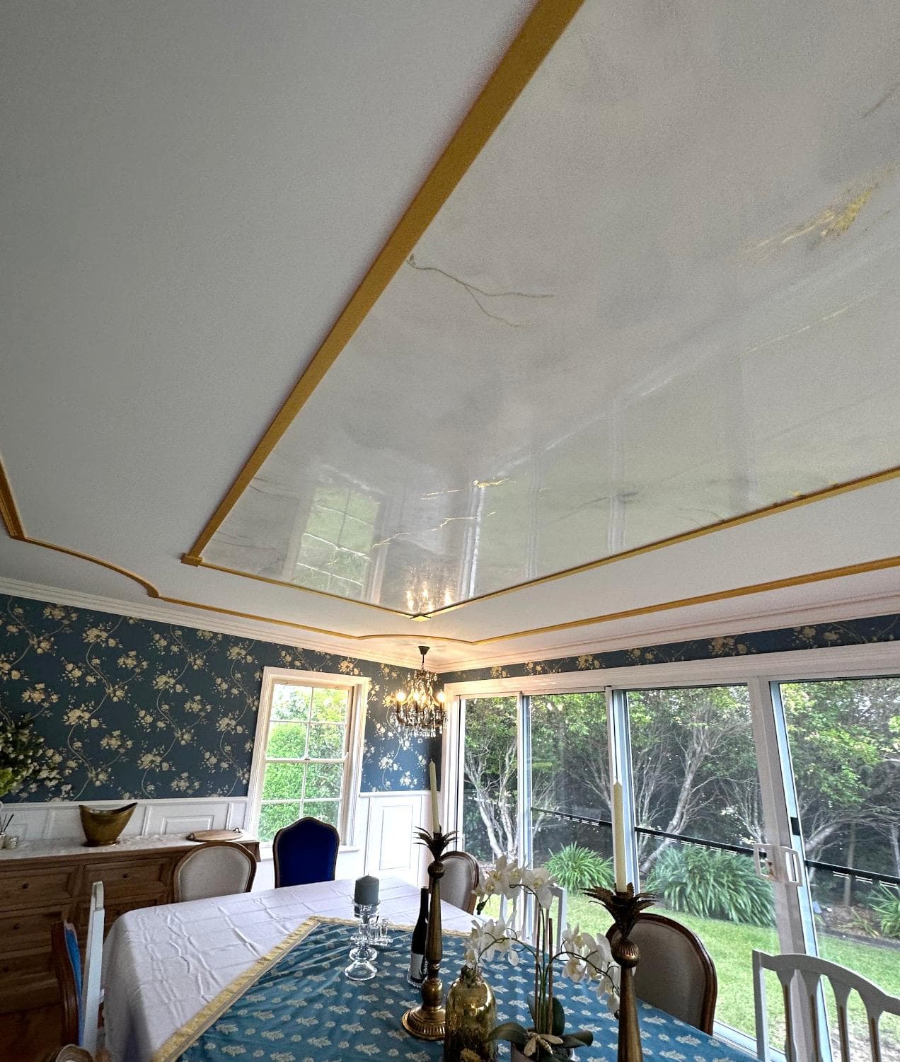 Venetian Plaster finish detail 4 — Crafted Finishes, Sunshine Coast