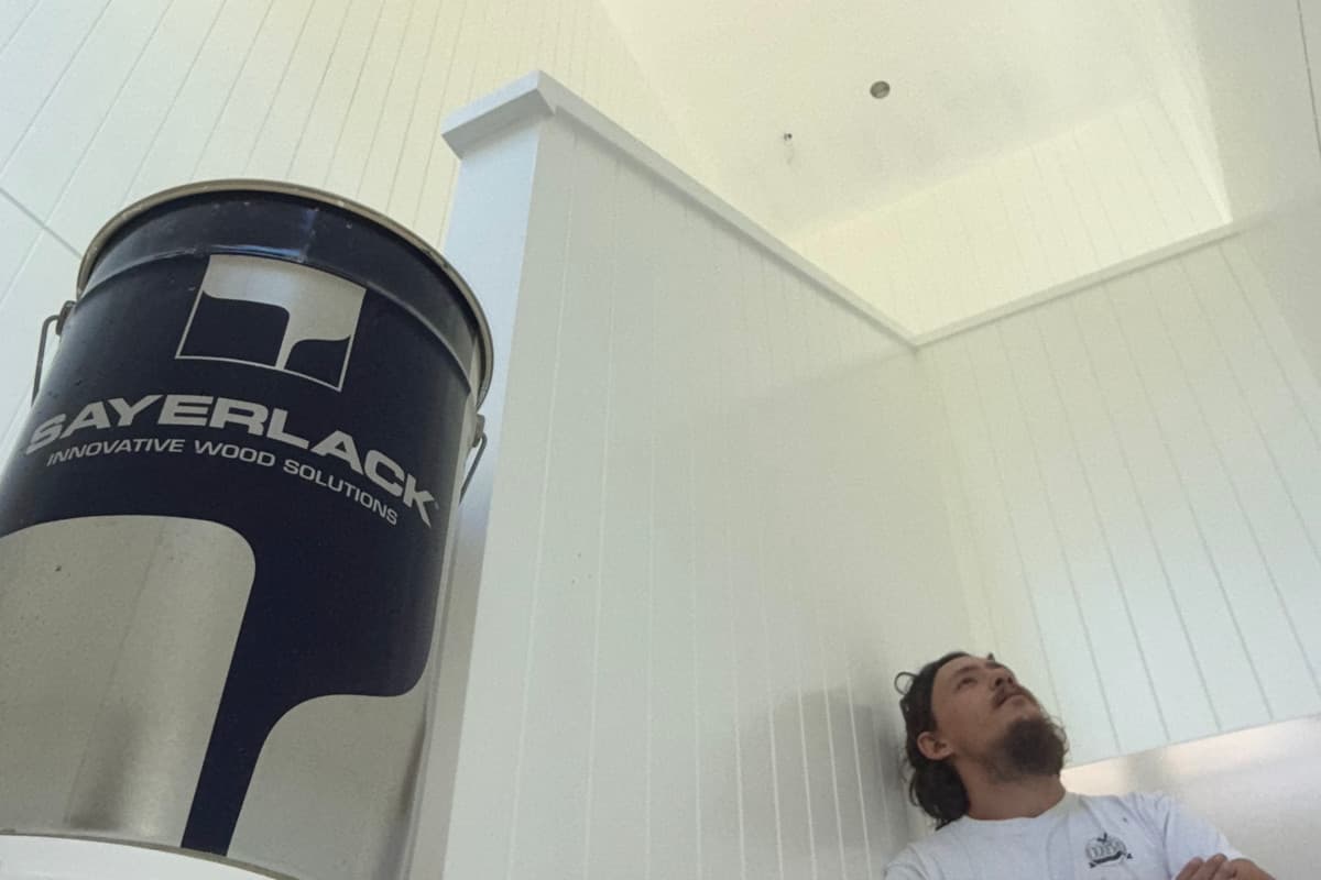 Cordia Project Spotlight: Sayerlack An Italian Finish. VJ Walls Galore showing premium internal paint.